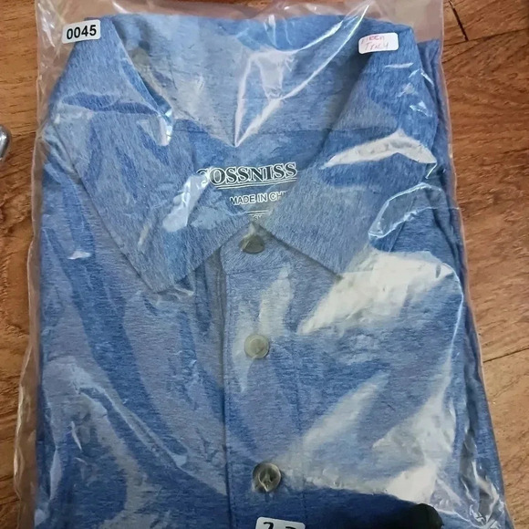 Cossniss short sleeve polo shirt size XL blue color - Picture 7 of 7